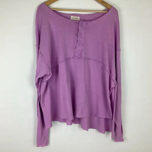 Urban Outfitters Freddie Henley Tunic Top Size Small